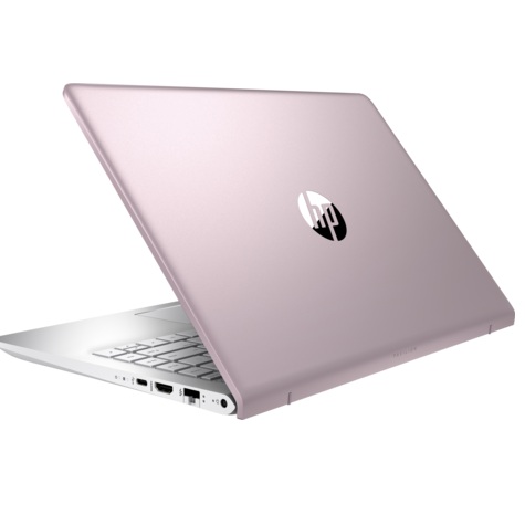 HP Pavilion 14-bf021ur (2PV81EA)(Intel Pentium 4415U 2300 Mhz, 4Gb, SSD128Gb, Intel HD Graphics, 14\", IPS, FHD (1920x1080), Windows 10 64, pink, WiFi, BT, Cam)